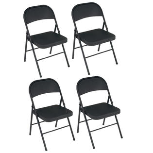 Cosco Steel 4pc Folding Chair Set Sears Marketplace