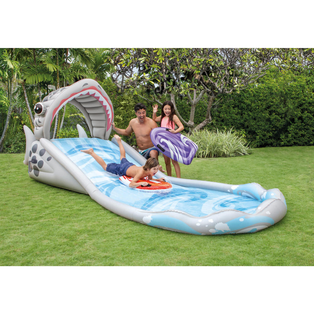Intex 15' Surf 'N Slide Inflatable Water Slide with Built-In Water Sprayer