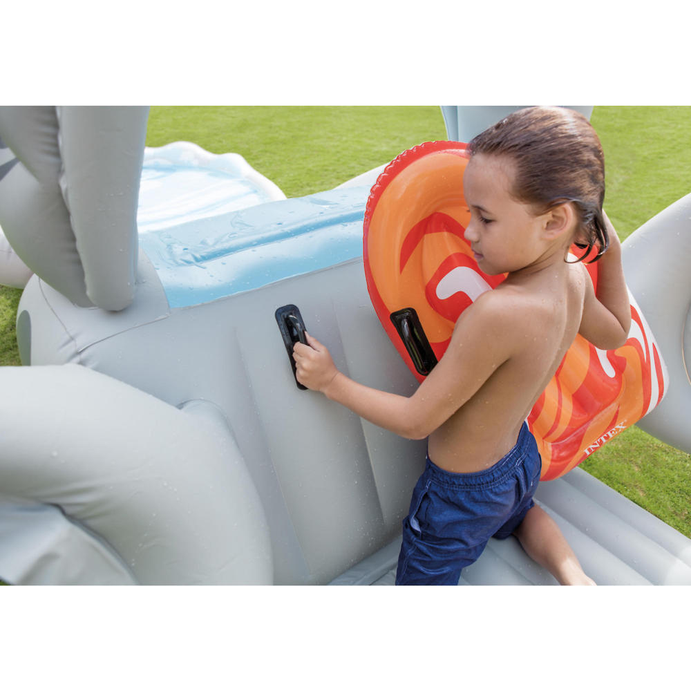 Intex 15' Surf 'N Slide Inflatable Water Slide with Built-In Water Sprayer