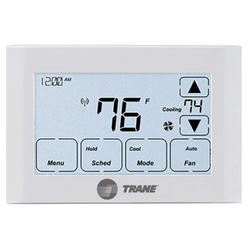 TRANE 14942771 Thermostat, Z-Wave, Works with Alexa White, 6.5 Inch
