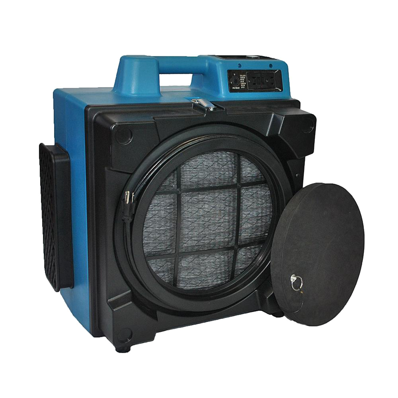 XPOWER X-3400A  Professional 3-Stage HEPA Filtration Air Scrubber - Blue