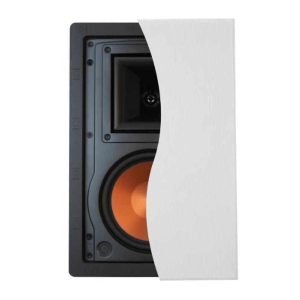 Klipsch R-5650-W-II 6.5"  In-Wall Speaker with Pivoting Tractrix Horn Tweeter - White
