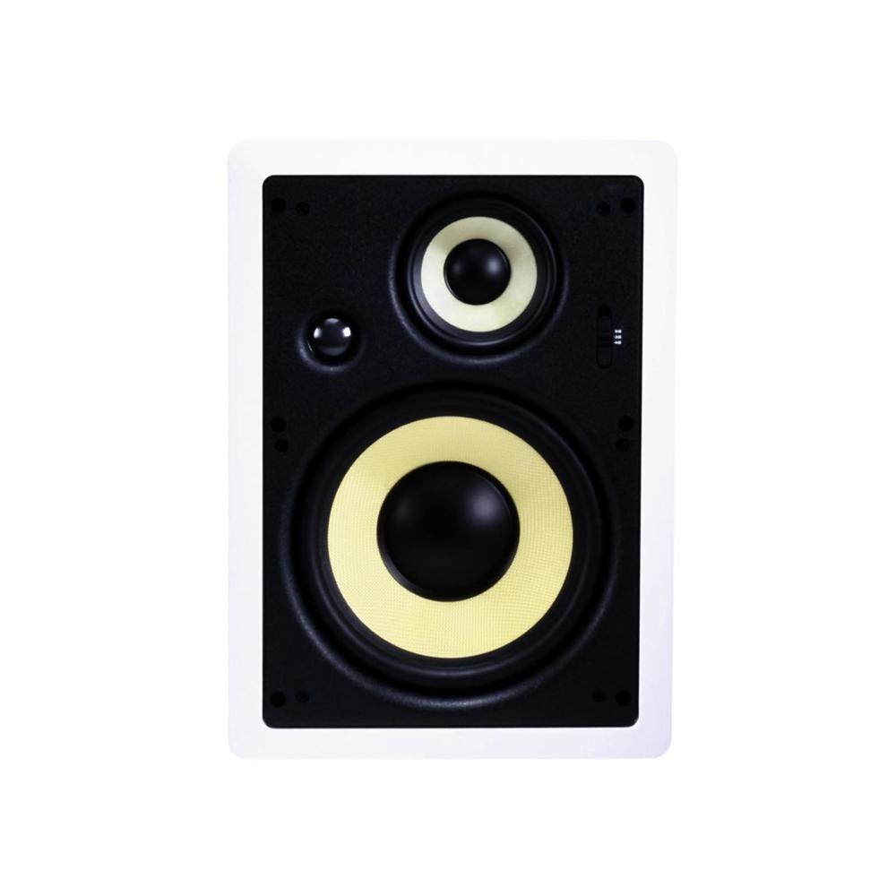 Monoprice 106816 200W Max 8" Kevlar 3-Way In-Wall Speaker Pair