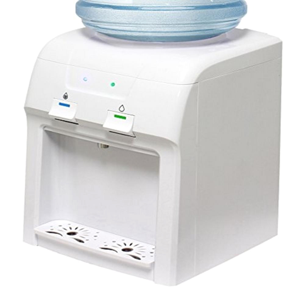 VitaPur ADIB016ESGJMY Countertop Room Cold Water Dispenser with LED Lights - White