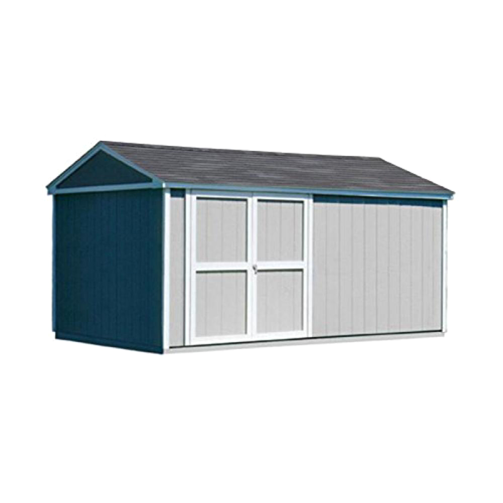 Handy Home Products 10 X 14 Wooden Storage Shed Sears Marketplace