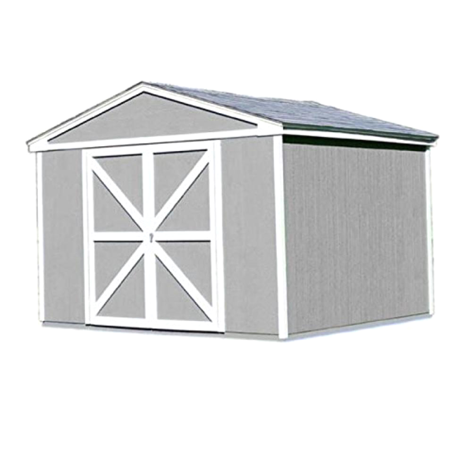 Handy Home Products 18501-4 Somerset 10' x 8' Wooden Storage Shed