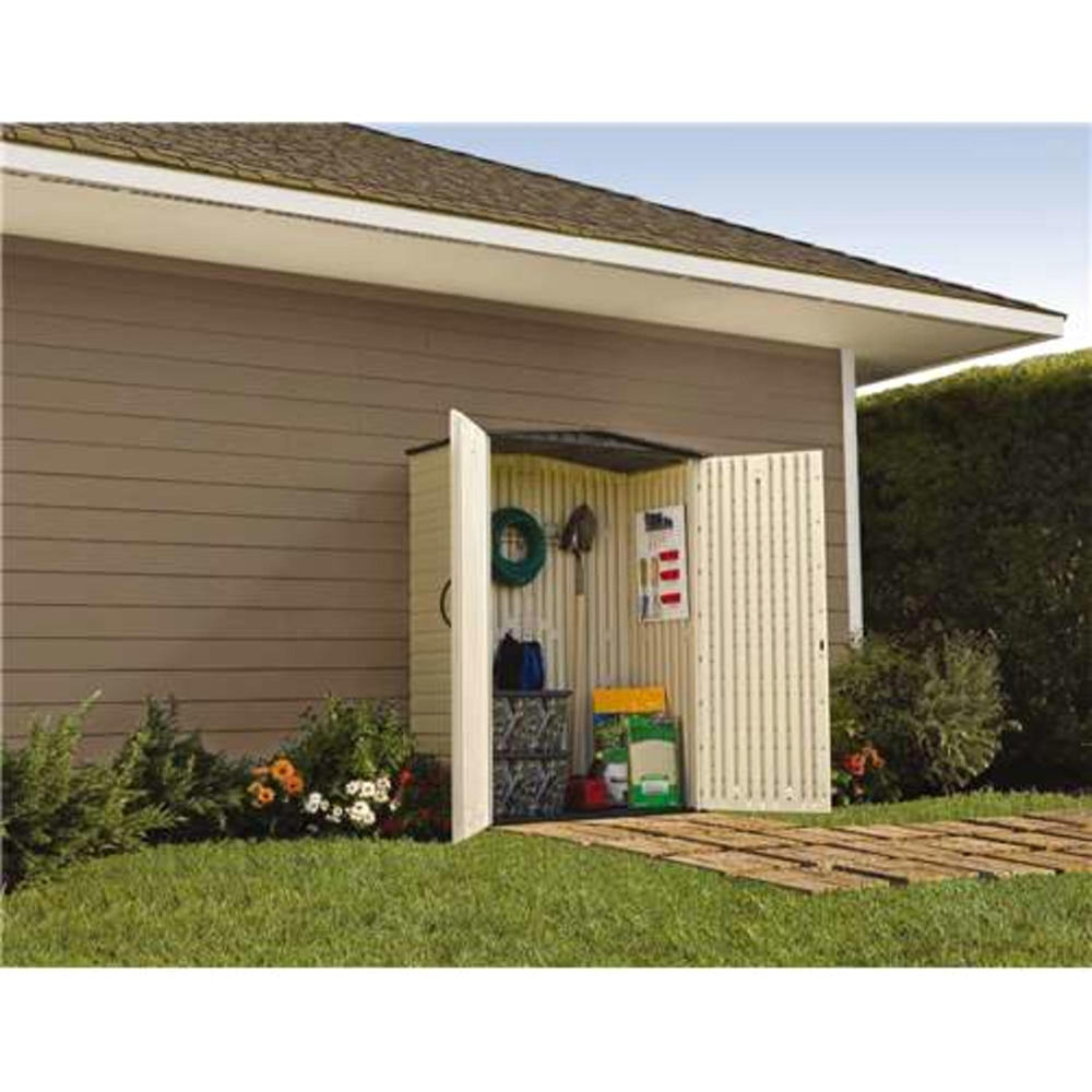 Rubbermaid 53cu.ft. Plastic Outdoor Storage Shed Sears Marketplace