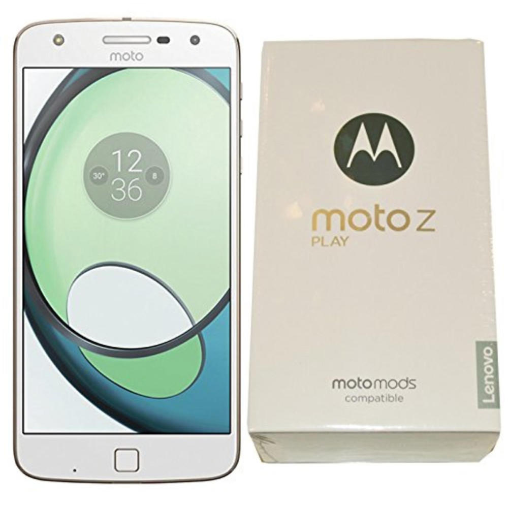Motorola 32GB Unlocked Dual Sim Moto Z Play - White