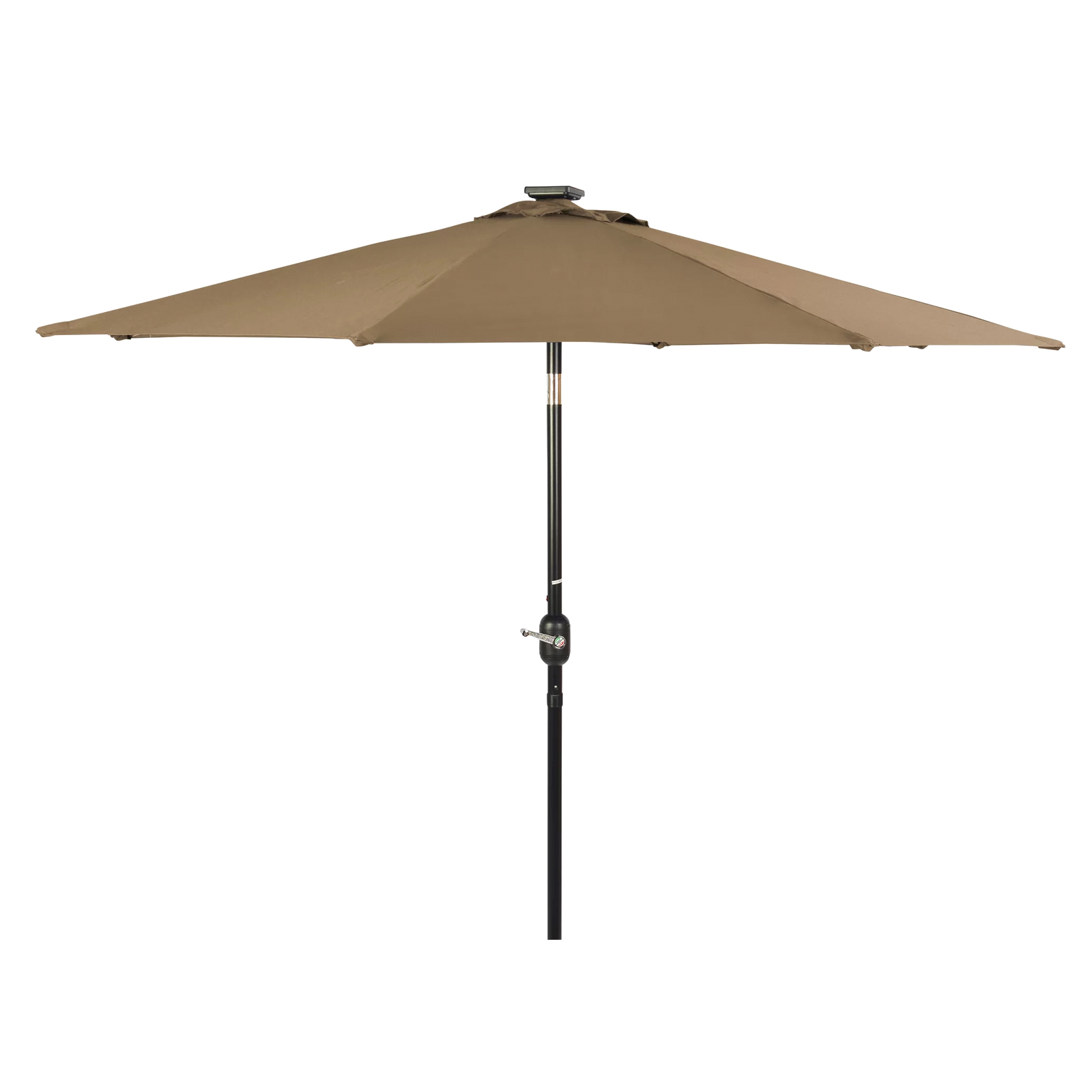 Trademark Innovations 7' Solar Patio Umbrella with LED Lights - Beige