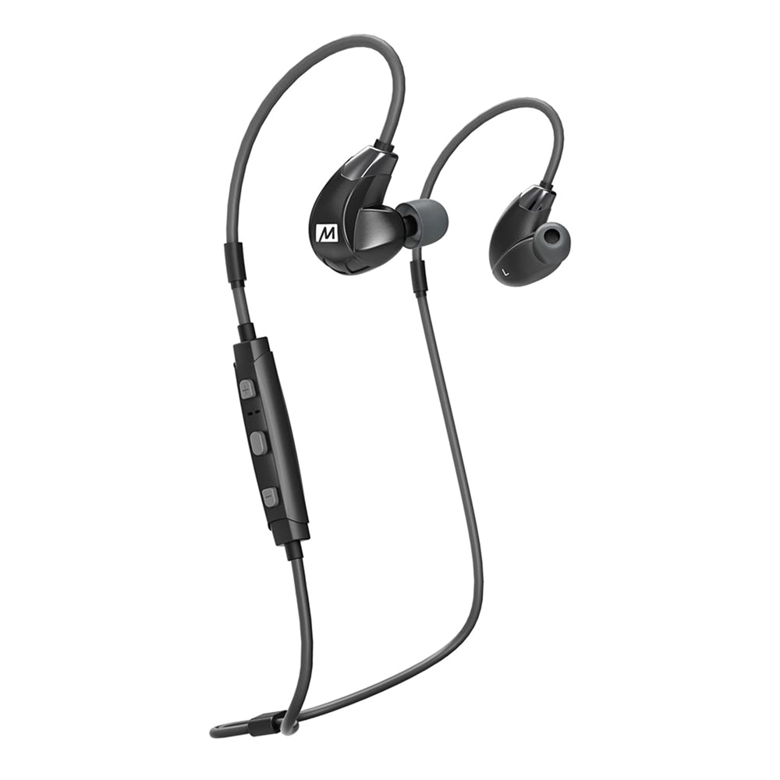 MEE audio EP-X7Plus-BK-MEE X7 Plus Stereo Wireless Sports In-Ear Headphones with Carry Pouch