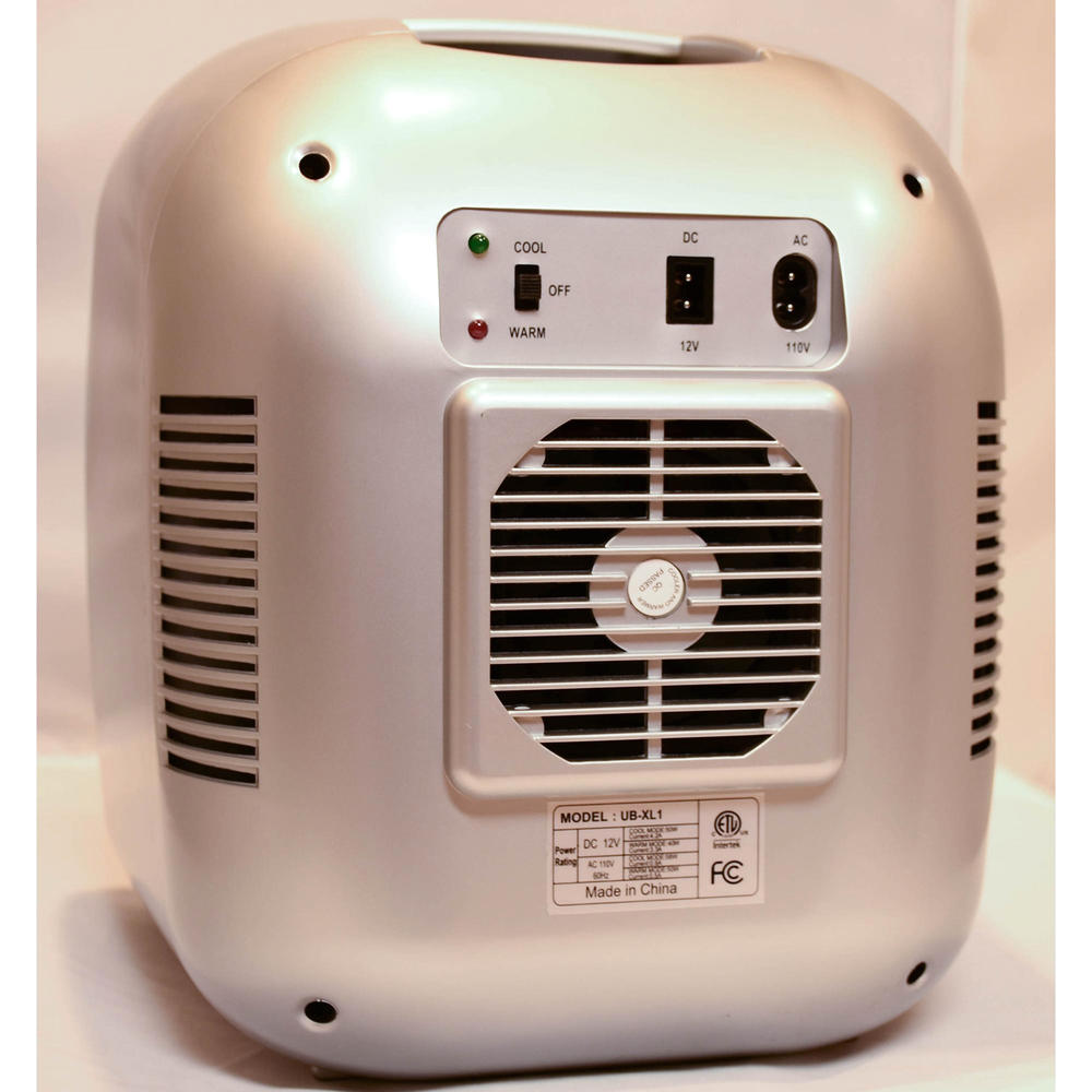 Uber Appliance UBXL1SILVER Uber Chill XL 9L Personal Mini Desktop