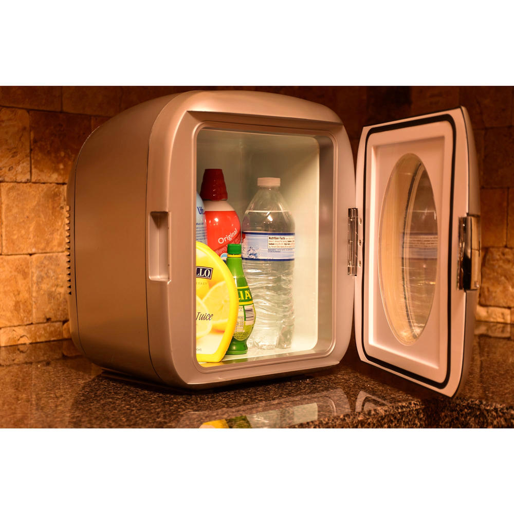 Uber Appliance UBXL1SILVER Uber Chill XL 9L Personal Mini Desktop