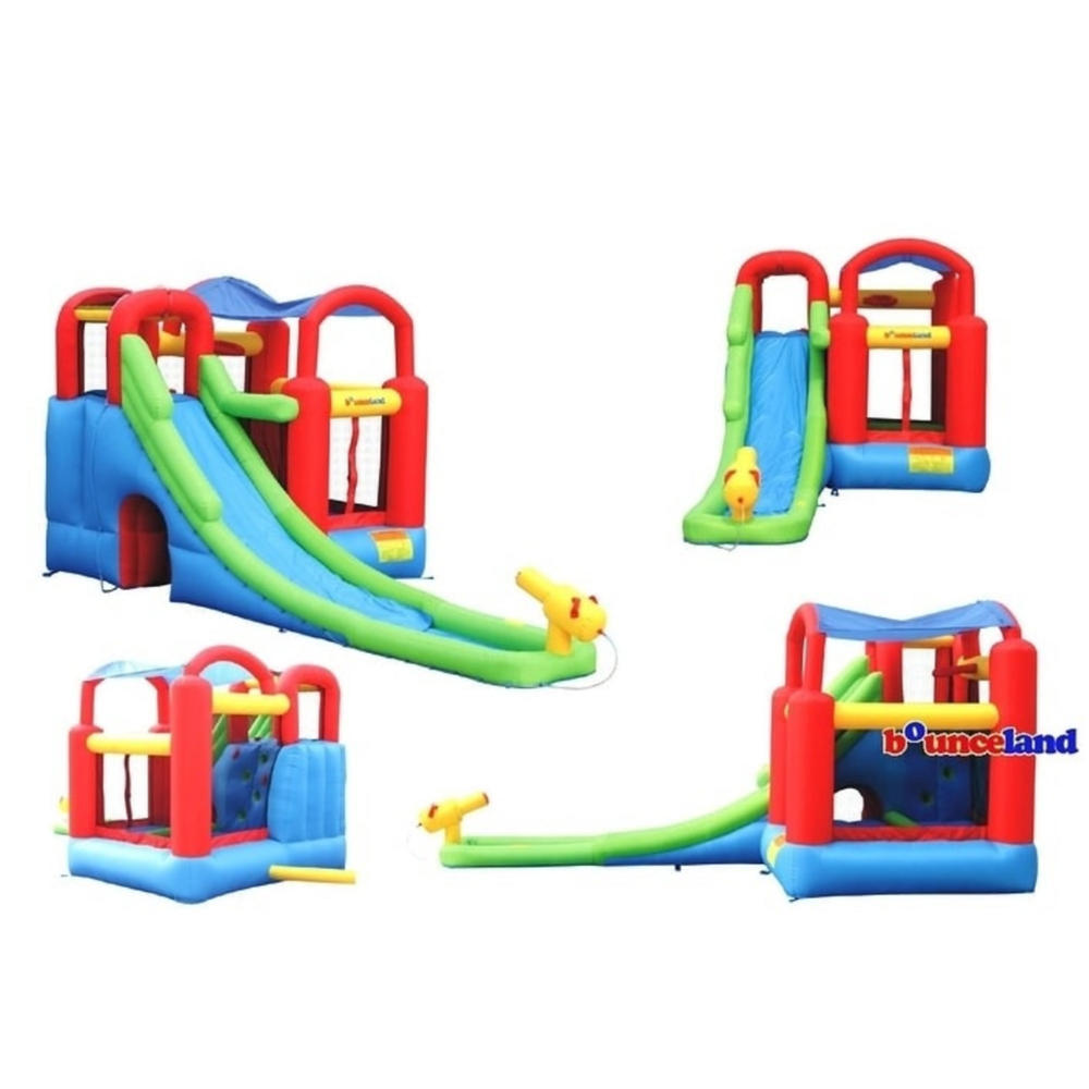 Bounceland Wet or Dry Bounce House with Removable Water Spray