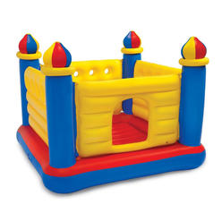 intex jump o lene castle inflatable bouncer, for ages 3-6