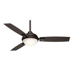 Casablanca Indoor/Outdoor Ceiling Fan with LED Light and Remote Control - Verse 54 inch, Maiden Bronze, 59159