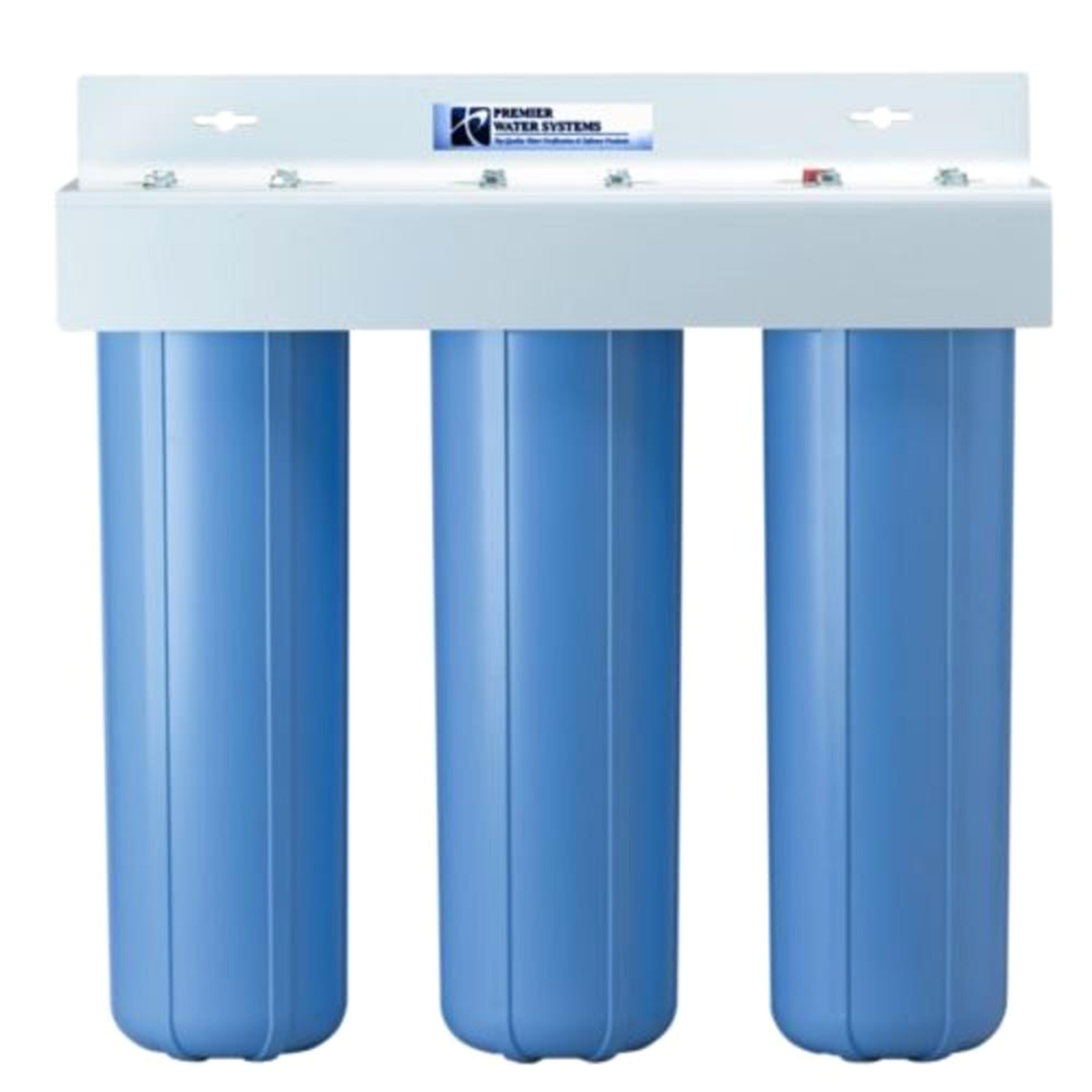 Premier P3BBSP4520 Triple Big Blue 20" Scale Preventive Water Filter System
