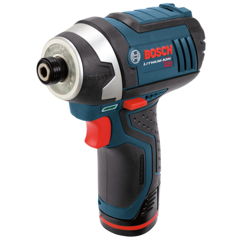 Bosch 12V Max Impact Driver Kit with Lithium-Ion Batteries