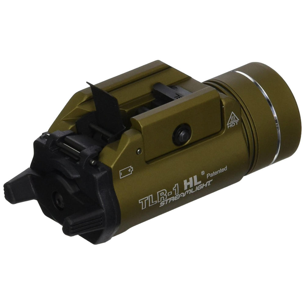 Streamlight TLR-1 800-Lumen Rail Mount Tactical Light with 2 CR123A Lithium Batteries