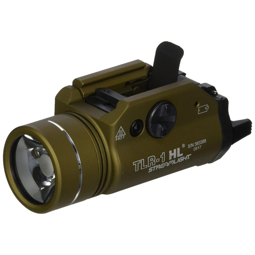 Streamlight TLR-1 800-Lumen Rail Mount Tactical Light with 2 CR123A Lithium Batteries