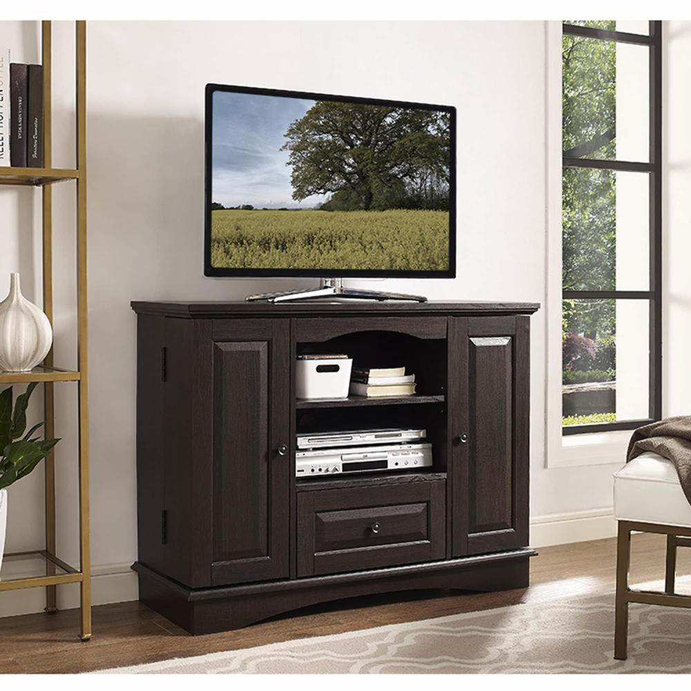 WE Furniture 42" TV Stand with Storage