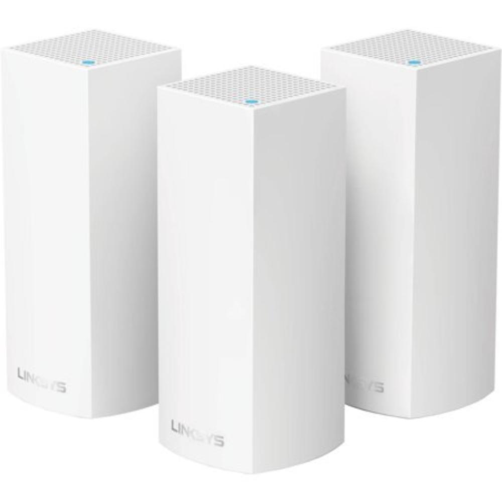 Linksys BPVLIVELOP3 HomeNetworking, ModemsNetworkingWireless NetworkingWireless Routers  VELOP Whole Home Mesh Wi-Fi System - 3 