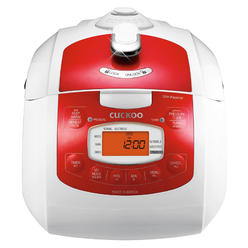 CUCKOO CRP-FA0610FR | 6-Cup (Uncooked) Pressure Rice Cooker | 11 Menu Options: Quinoa, Brown Rice & More, Voice Guide, Made in K