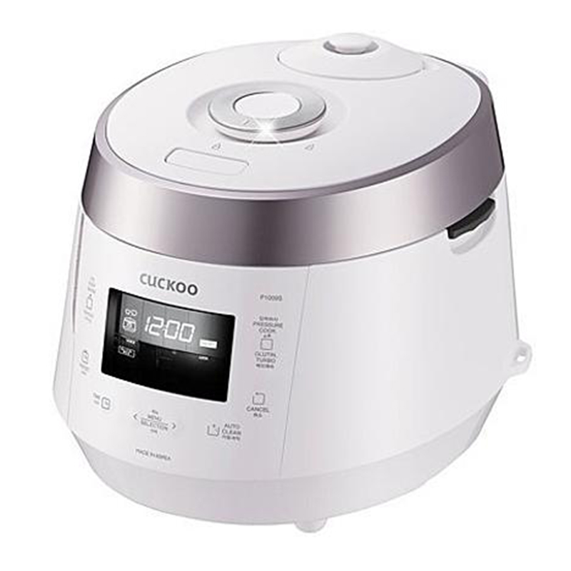 CUCKOO CRP-P1009SW 120V 10-Cup Electric Pressure Rice Cooker - White