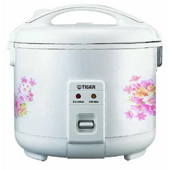 Tiger Corporation Tiger JNP-1800-FL 10-Cup (Uncooked) Rice Cooker and Warmer, Floral White