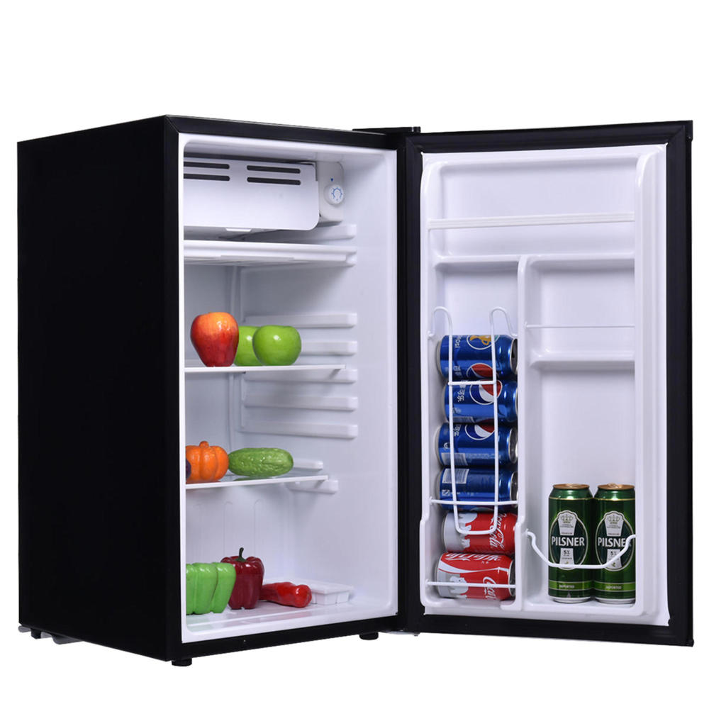 Costway EP22680  3.2cu.ft. Reversible Door Mini Dorm Compact Refrigerator