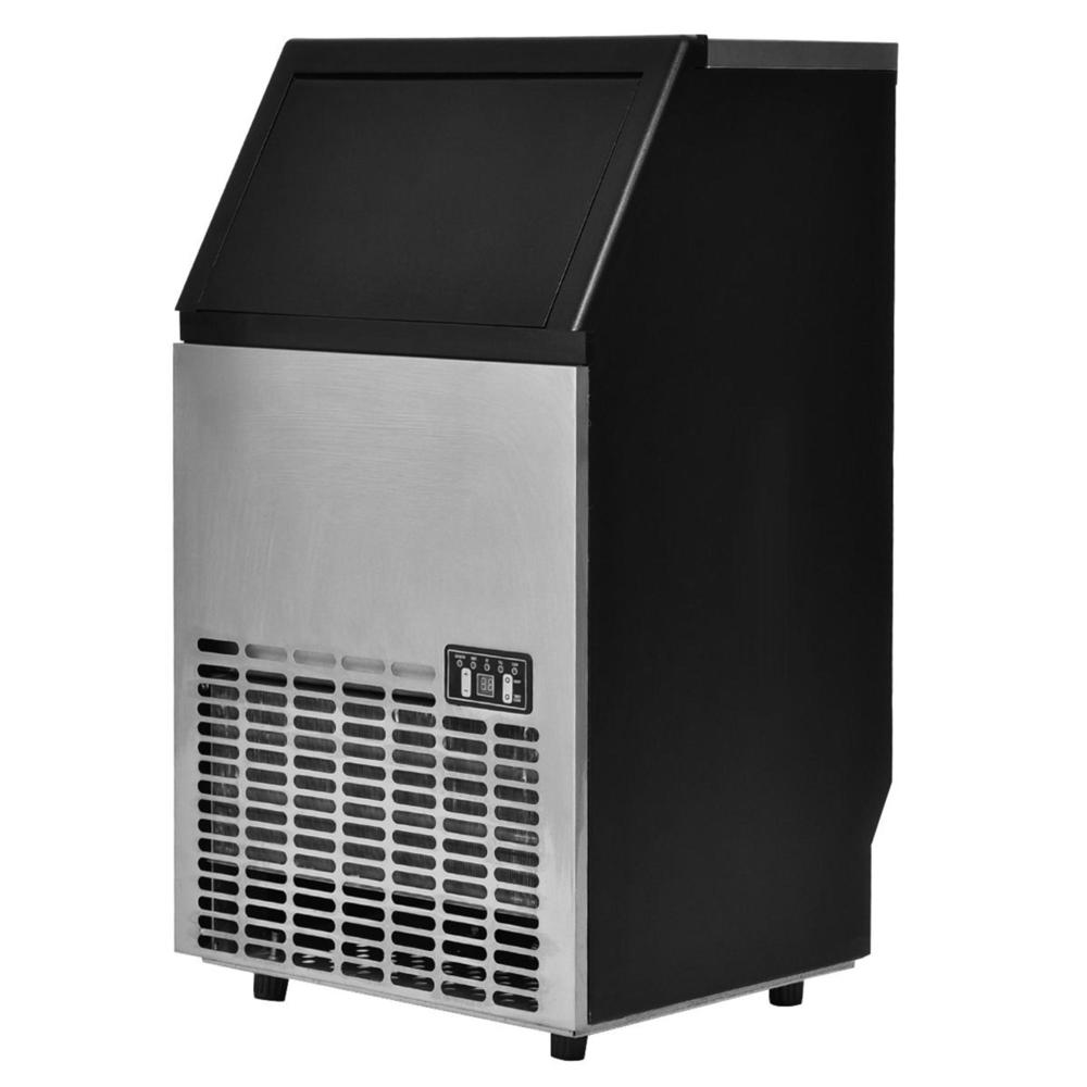 Goplus EP21967 Built-In Portable Stainless Steel Commercial Ice Maker