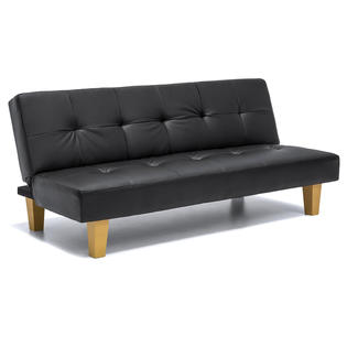 Best Choice Products Pu Leather Convertible Futon Sears Marketplace