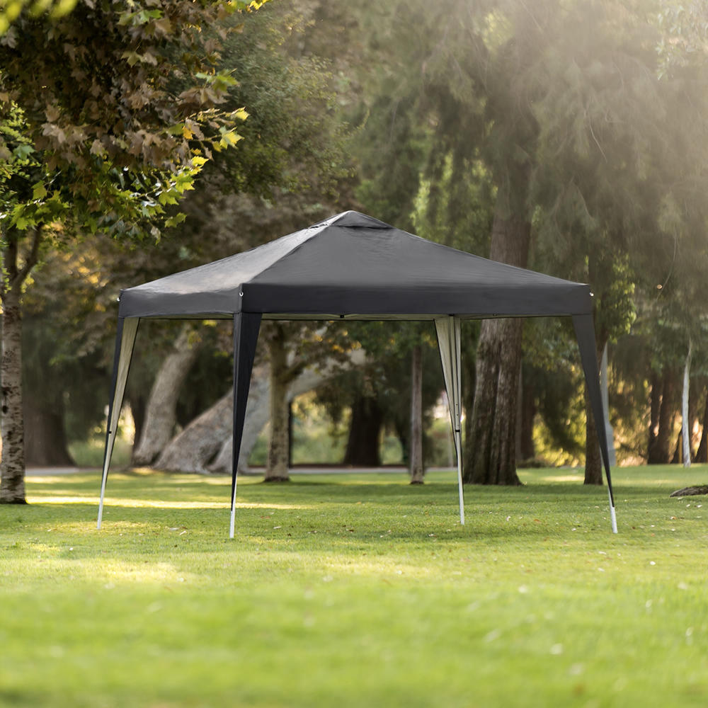 Best Choice Products 10' x 10' Portable Pop-Up Canopy with Carry Bag - Black
