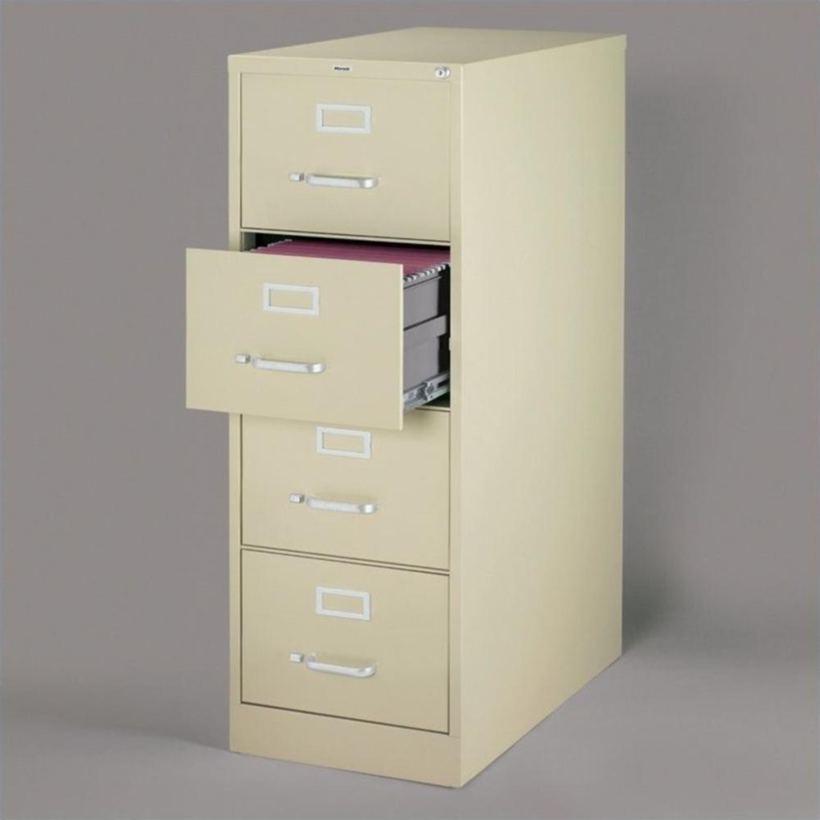 Hirsh Industries LLC 4 Drawer Legal File Cabinet - Putty
