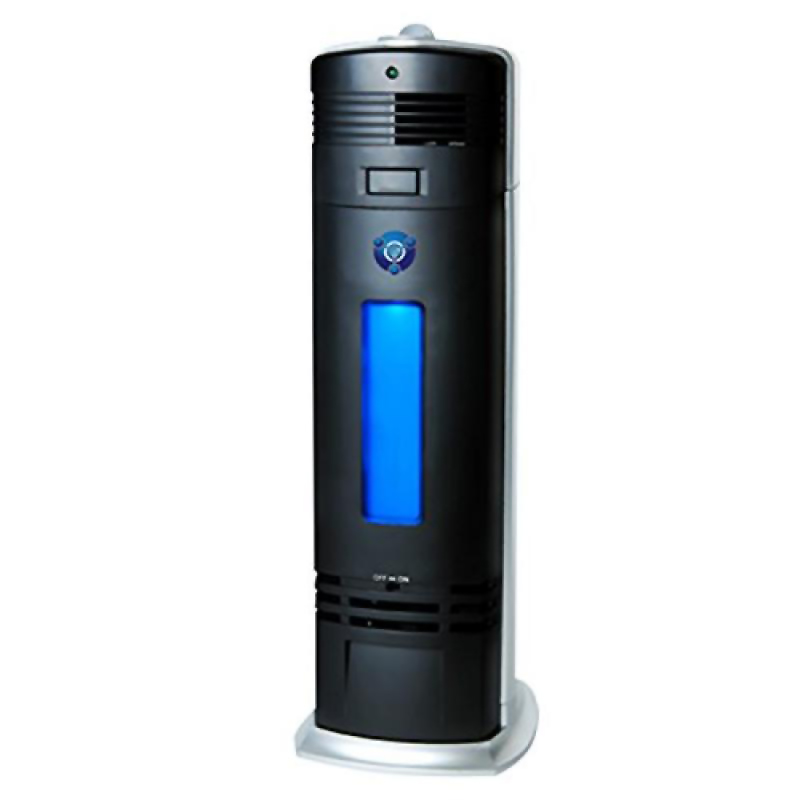 OION Technologies B-1000  Ionic Air Purifier with UV-C Sanitizer - Black