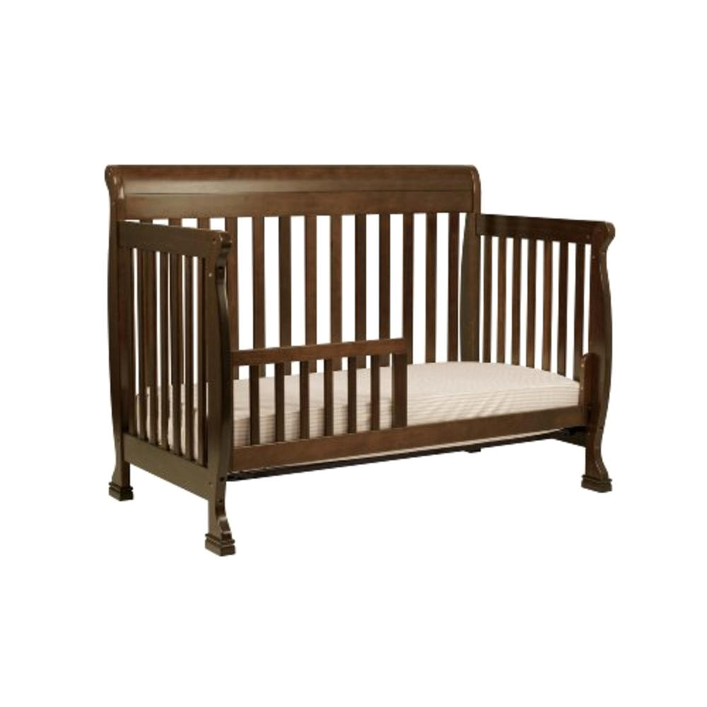 DaVinci Kalani 4In1 Pine Wood Convertible Crib Espresso