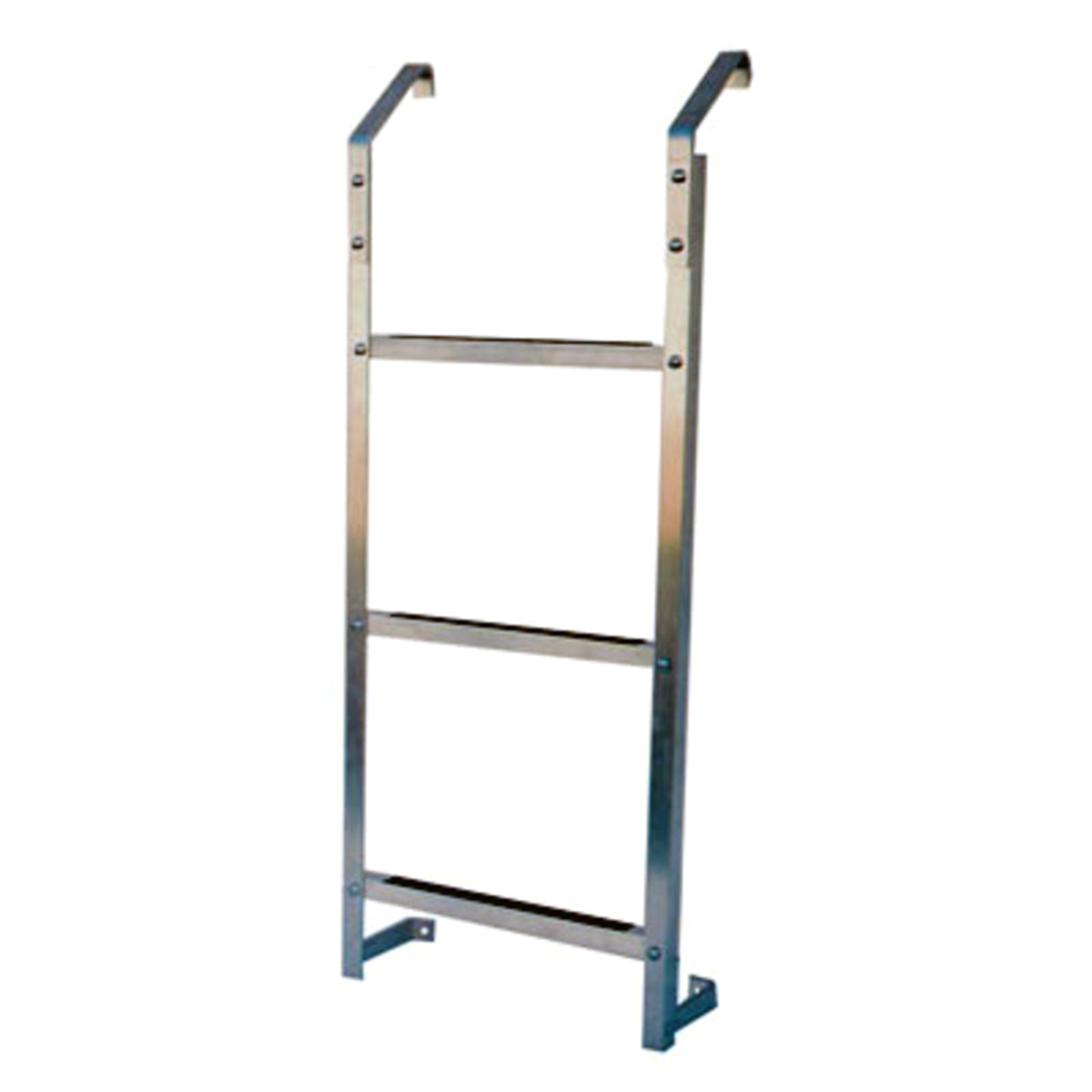 Dyne, Inc. Ultra Protect 3-Step Aluminum Basement Window Well Egress Escape Ladder