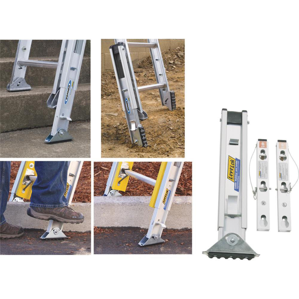 Werner 3pc. Extension Ladder Leveler Kit