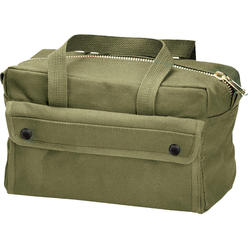 Rothco G.I. Type Mechanics Tool Bag With Brass Zipper, Olive Drab