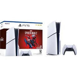 Sony - PlayStation 5 Console – Marvel's Spider-Man 2 Bundle (Full Game Download Included) - White