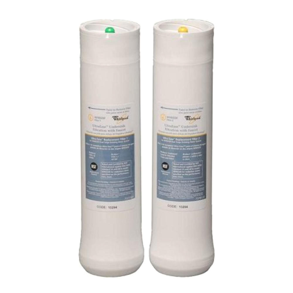 Whirlpool WHEEDF  Dual-Stage Replacement Pre/Post Water Filters