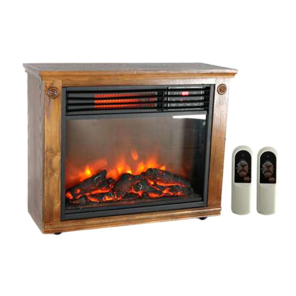 LifePro 5100BTU 3-Element Infrared Quartz Electric Fireplace Heater