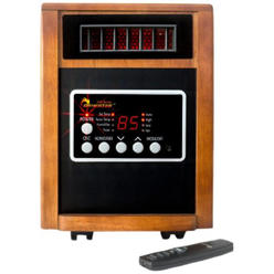 Dr. Infrared Heater dr infrared heater dr998, 1500w, advanced dual heating system with humidifier and oscillation fan and remote control