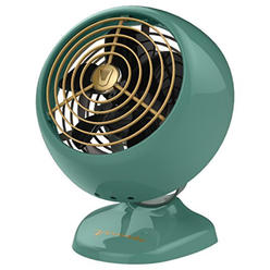 Vornado VFAN Mini Classic Personal Vintage Air Circulator Fan, Green