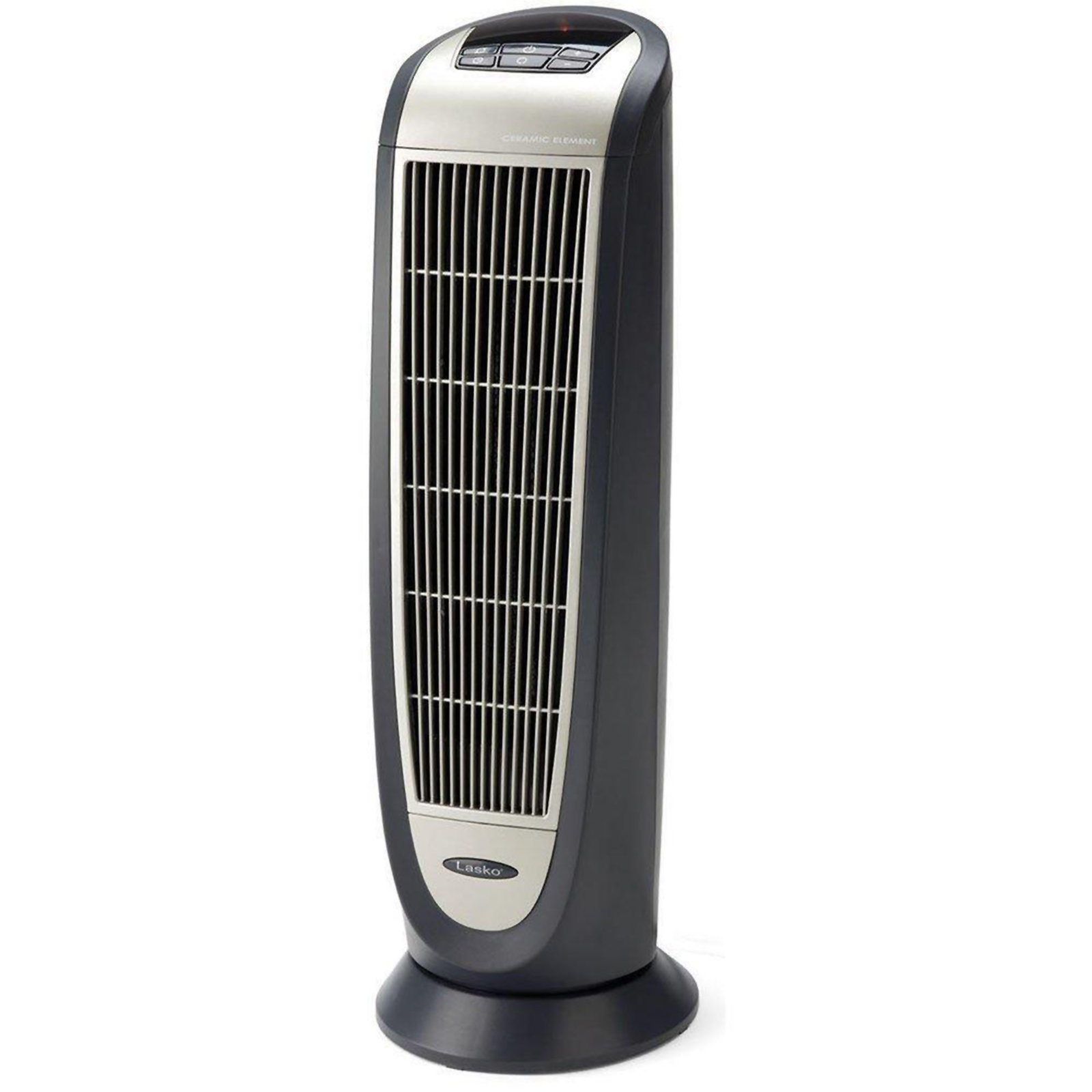Lasko Products 5160  23" Digital Ceramic Tower Heater with Remote Control - Dark Gray