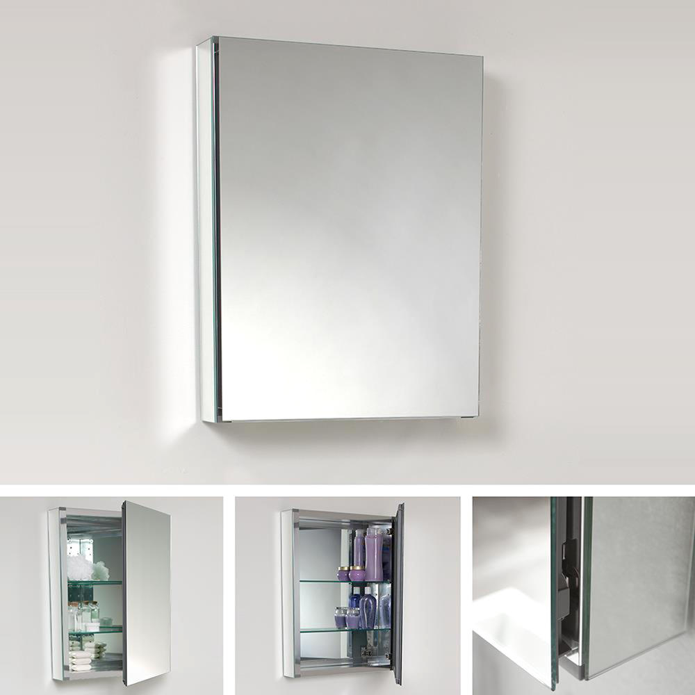 Fresca Bath FMC8058 20" Wide Medicine Cabinet with Mirrors