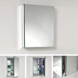 Fresca Bath Fresca 20" Wide Bathroom Medicine Cabinet w/ Mirrors