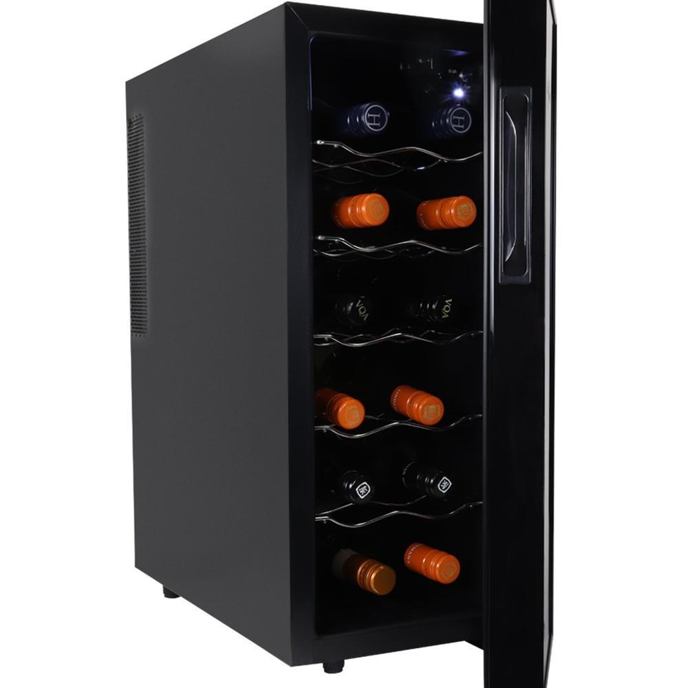Koolatron WC12MG 12 Bottle Freestanding 10" Thermoelectric Wine Cooler