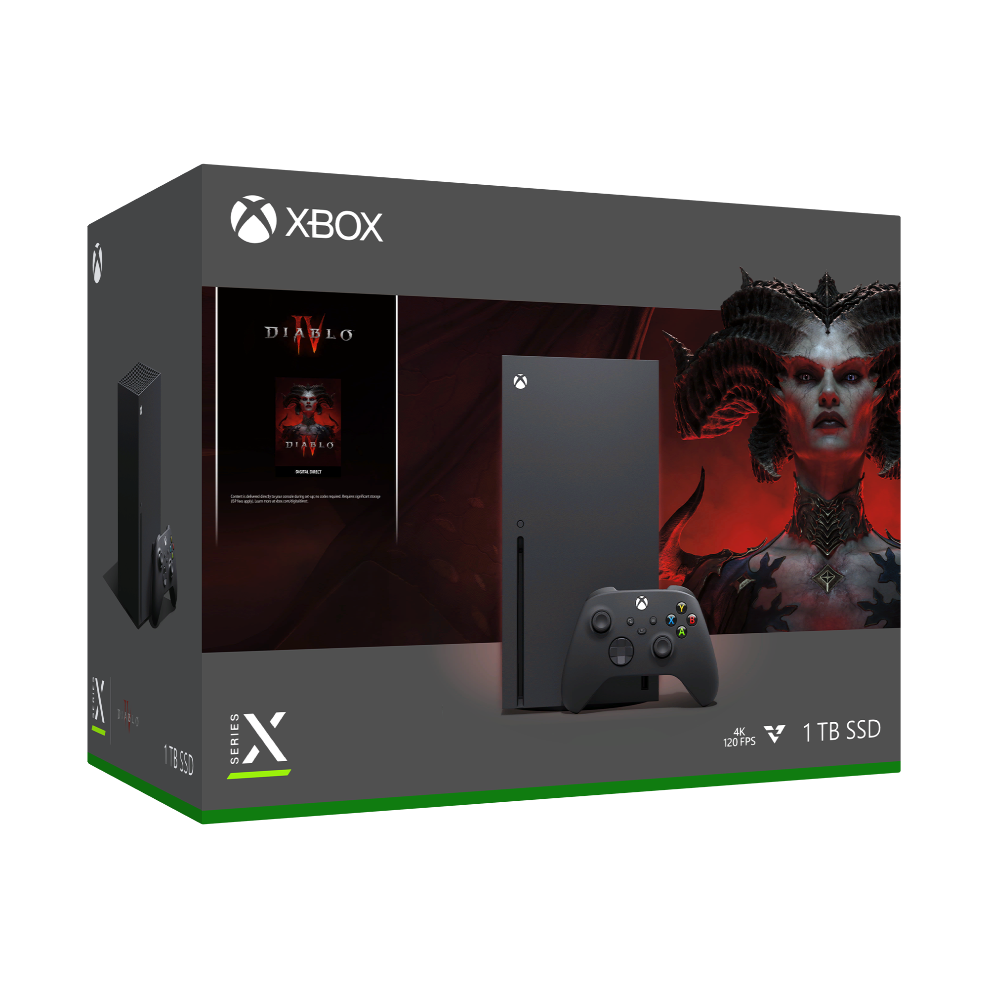 Microsoft  - Xbox Series X 1TB Console - Diablo IV Bundle - Black