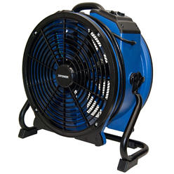XPOWER Manufacture X-48ATR High Temperature Variable Speed Sealed Motor Industrial Axial Fan with Timer & Power Outlets