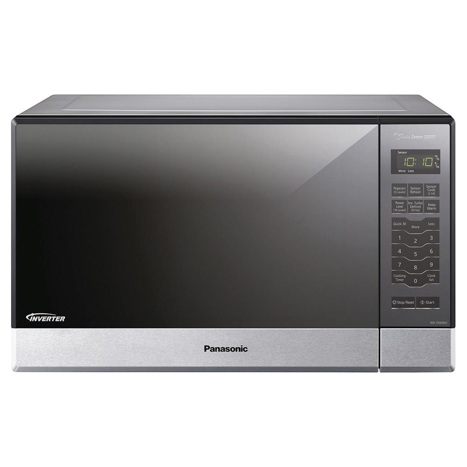 Panasonic NN-SN686SR 1.2cu.ft. Built-In/Countertop Microwave Oven with Inverter - Stainless Steel
